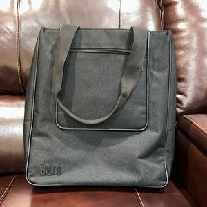 BEIS north to south tote in black